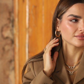 Hasır Halka Küpe
