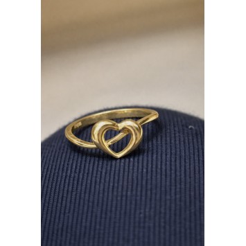 Lâl Cross Kalp Yüzük