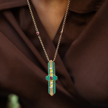 Golden Zenith Altın Kolye