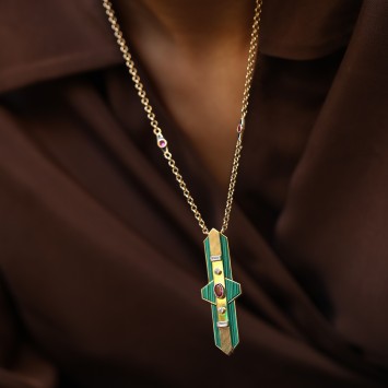 Golden Zenith Altın Kolye