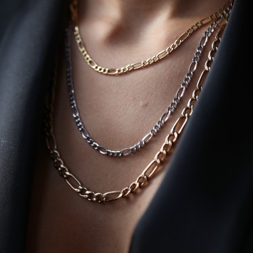 Arctic Figaro White Altın Kolye