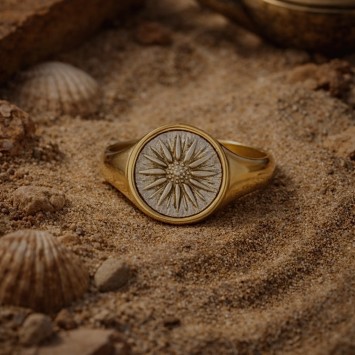 Zefiro İmpera Koleksiyonu İnvictus Altın Yüzük