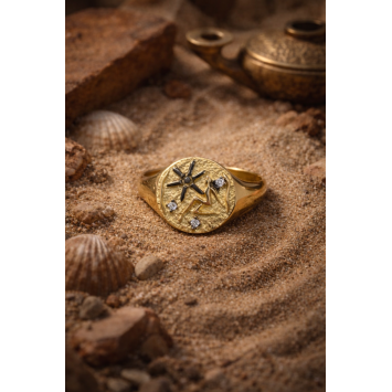 Zefiro İmpera Koleksiyonu Astra Altın Yüzük