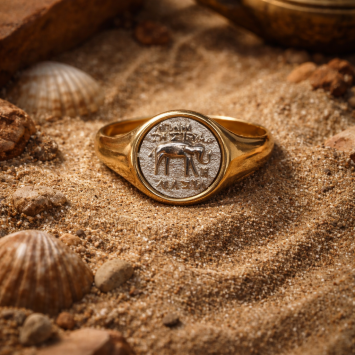 Zefiro İmpera Koleksiyonu Elephas Altın Yüzük