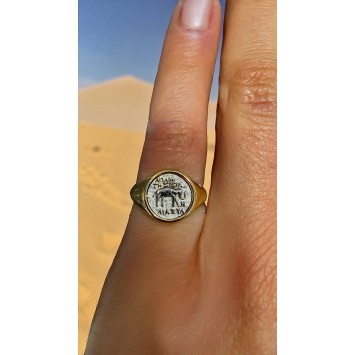 Zefiro İmpera Koleksiyonu Elephas Altın Yüzük