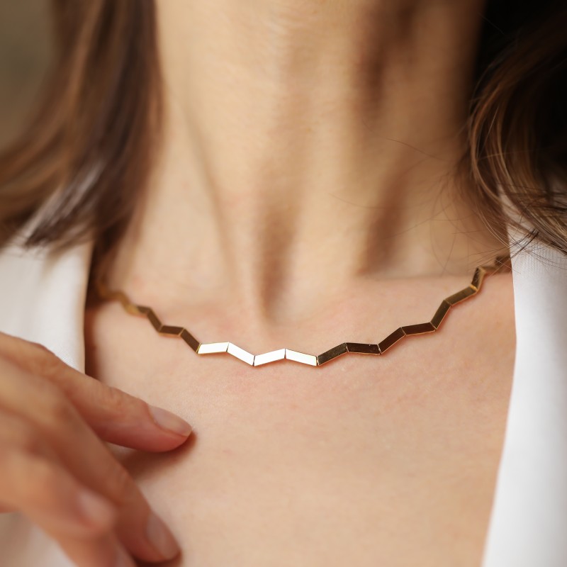 Lumière Veloria Altın Kolye