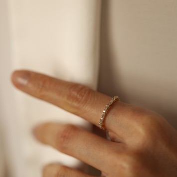 Lumière Taç Altın Yüzük