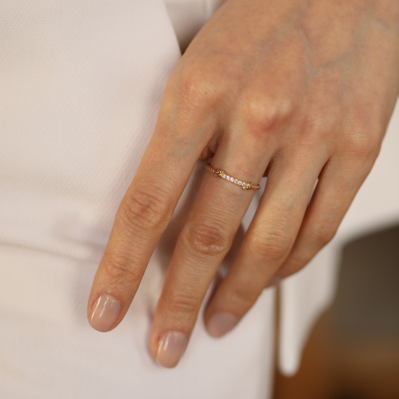 Lumière Aurex Altın Yüzük