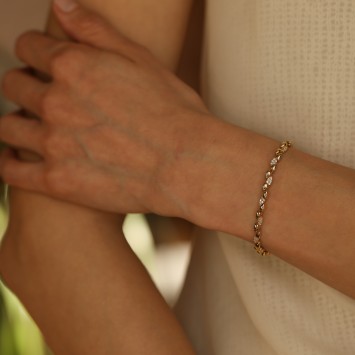 Lumière Çakıl Bileklik