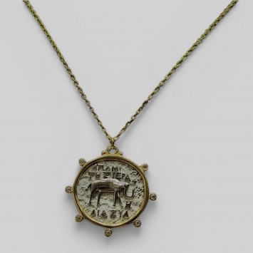 Zefiro İmpera Koleksiyonu Elephas Altın Kolye